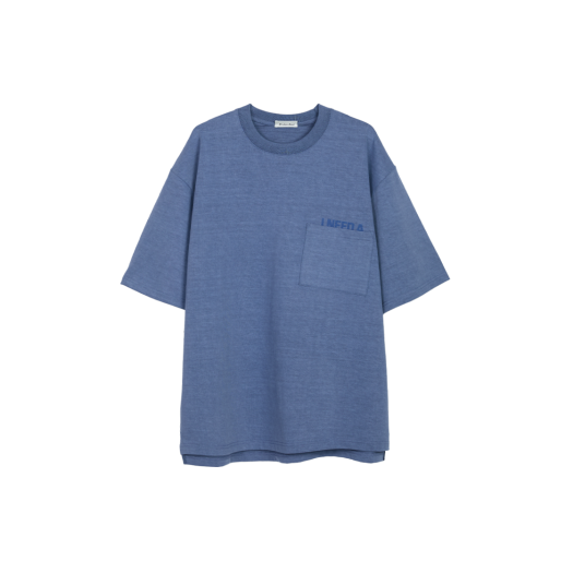 BB25SS004BL Broken Beat Pocket Short Sleeve Shirt Blue