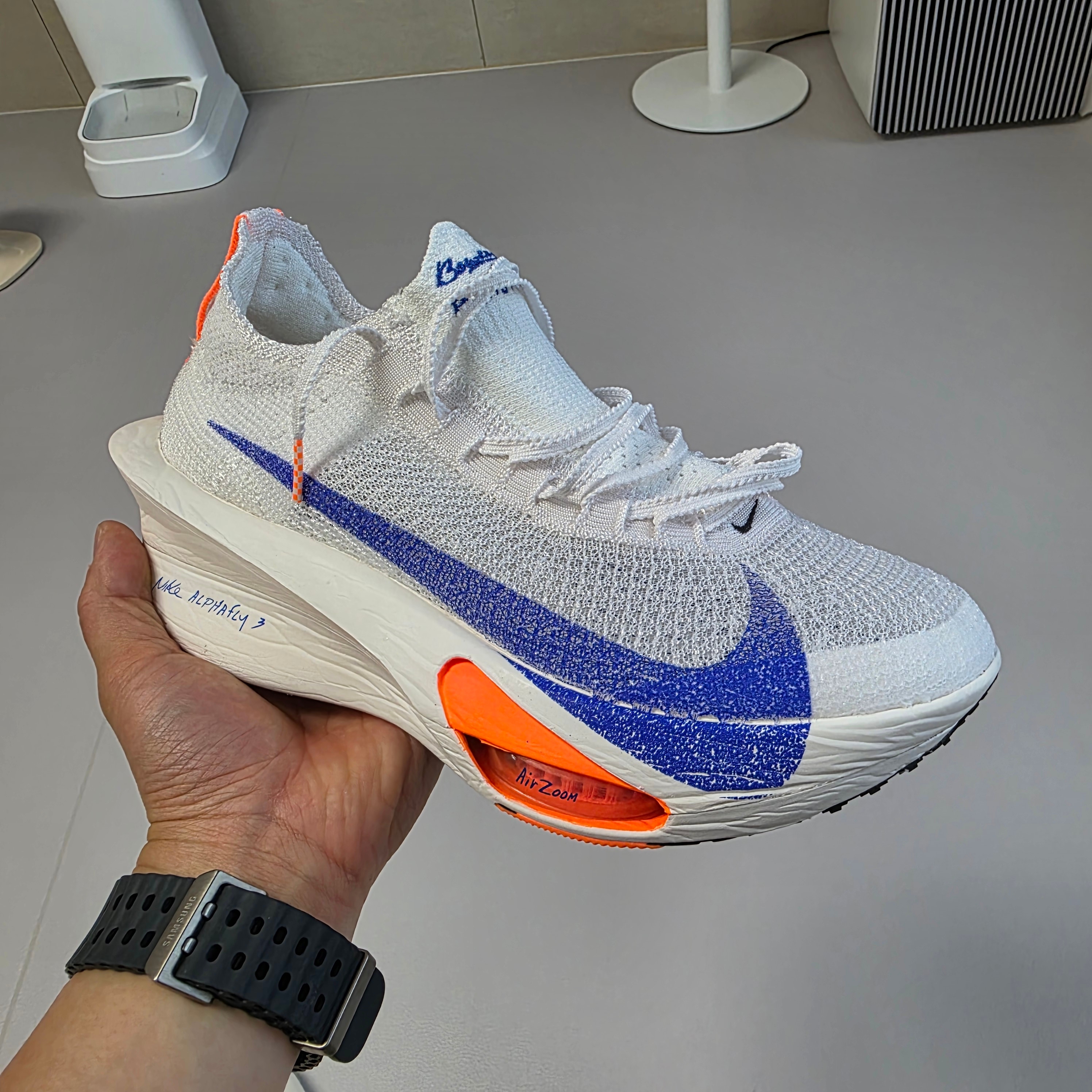 Nike Air Zoom Alphafly Next% 3 Blueprint 착용 스타일 - 2