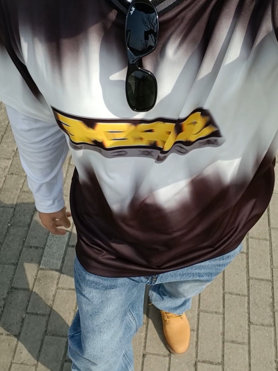 Supreme Blur Soccer Jersey Black - 24SS, Ray-Ban DADDY-O II Polished Black Frame Green Classic G-15 Lenses 착용 스타일 - 1