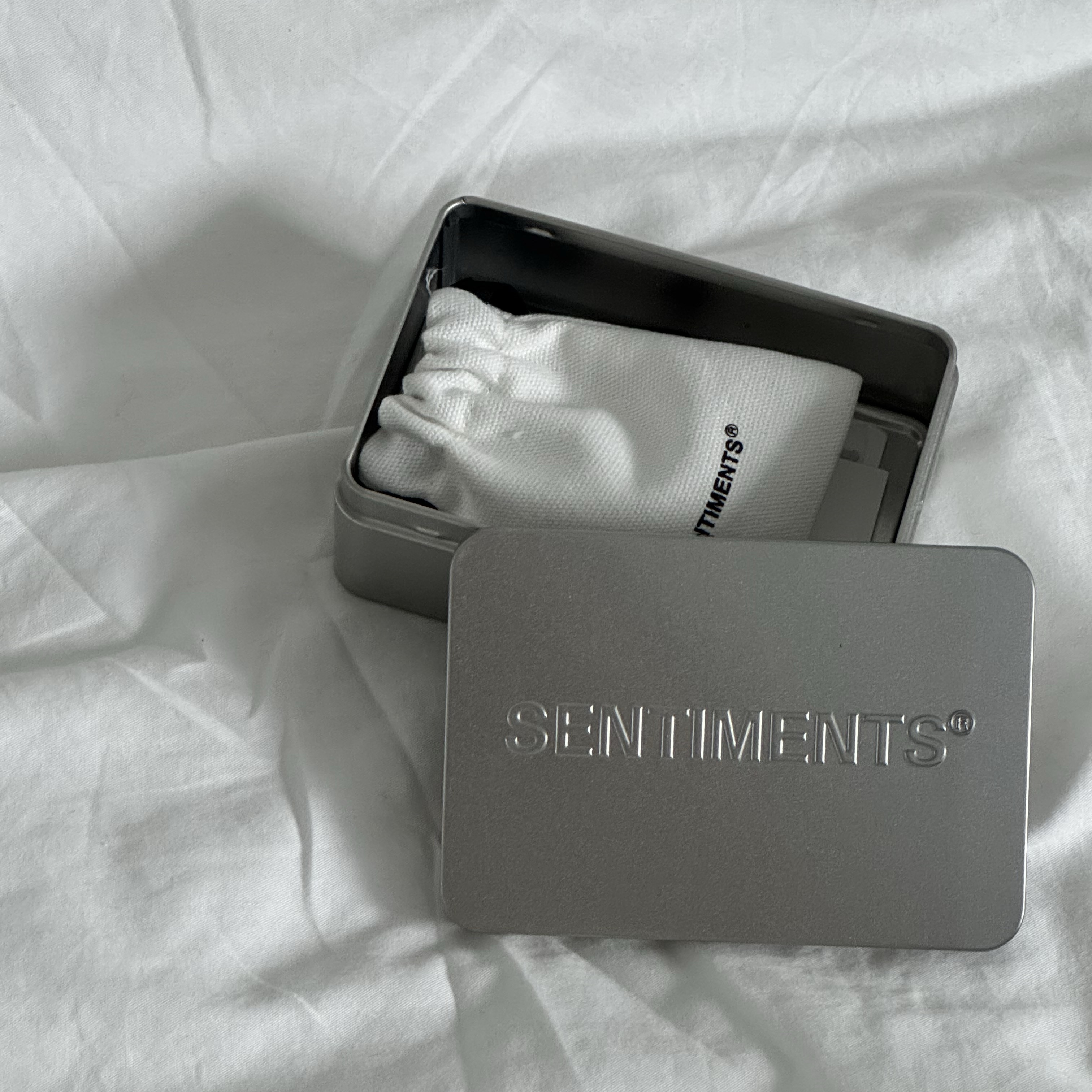 Sentiments No.388 Logo Ring 925 Silver 착용 스타일