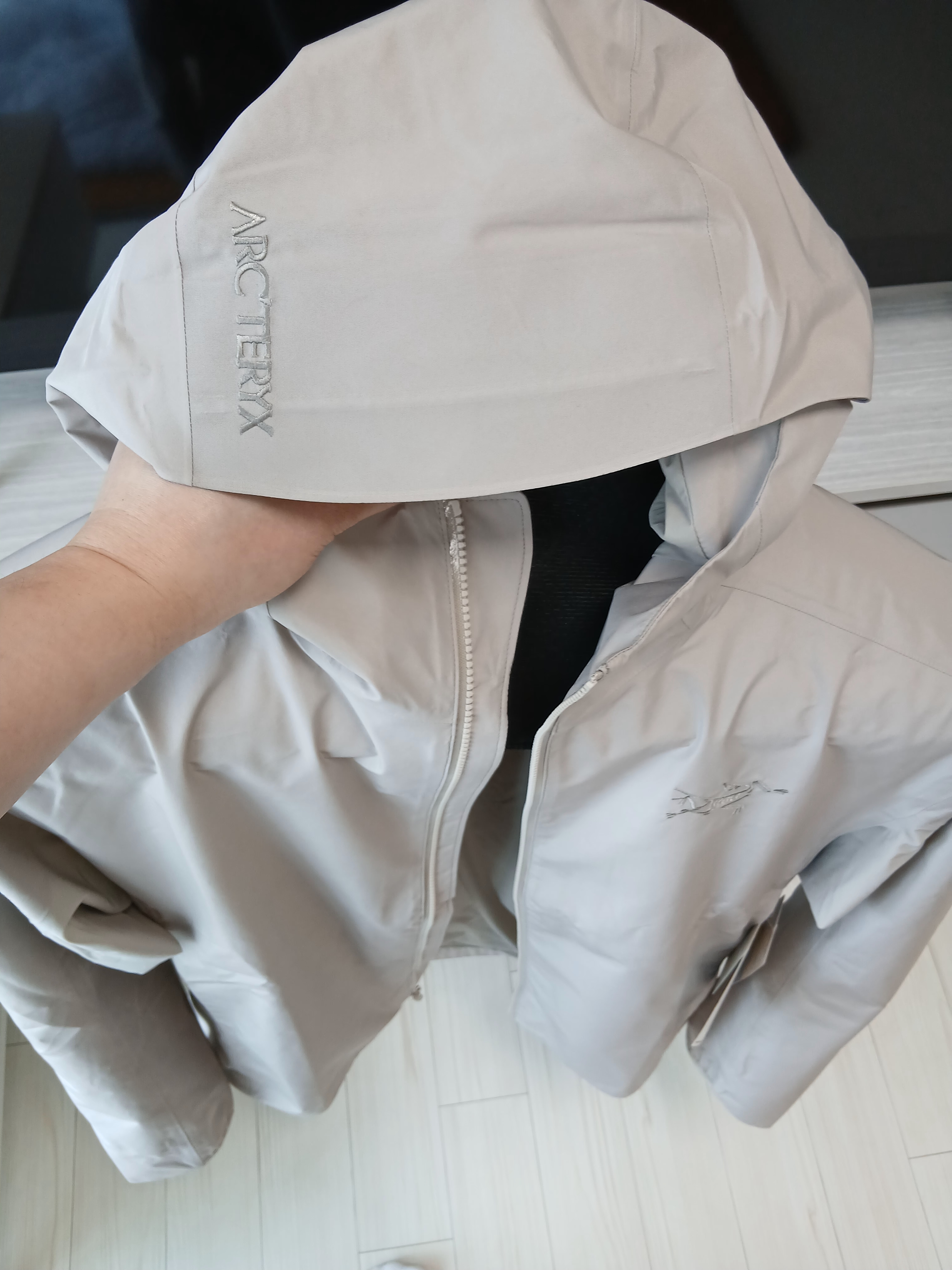 Arc'teryx Solano Hoody Rune 착용 스타일 - 3