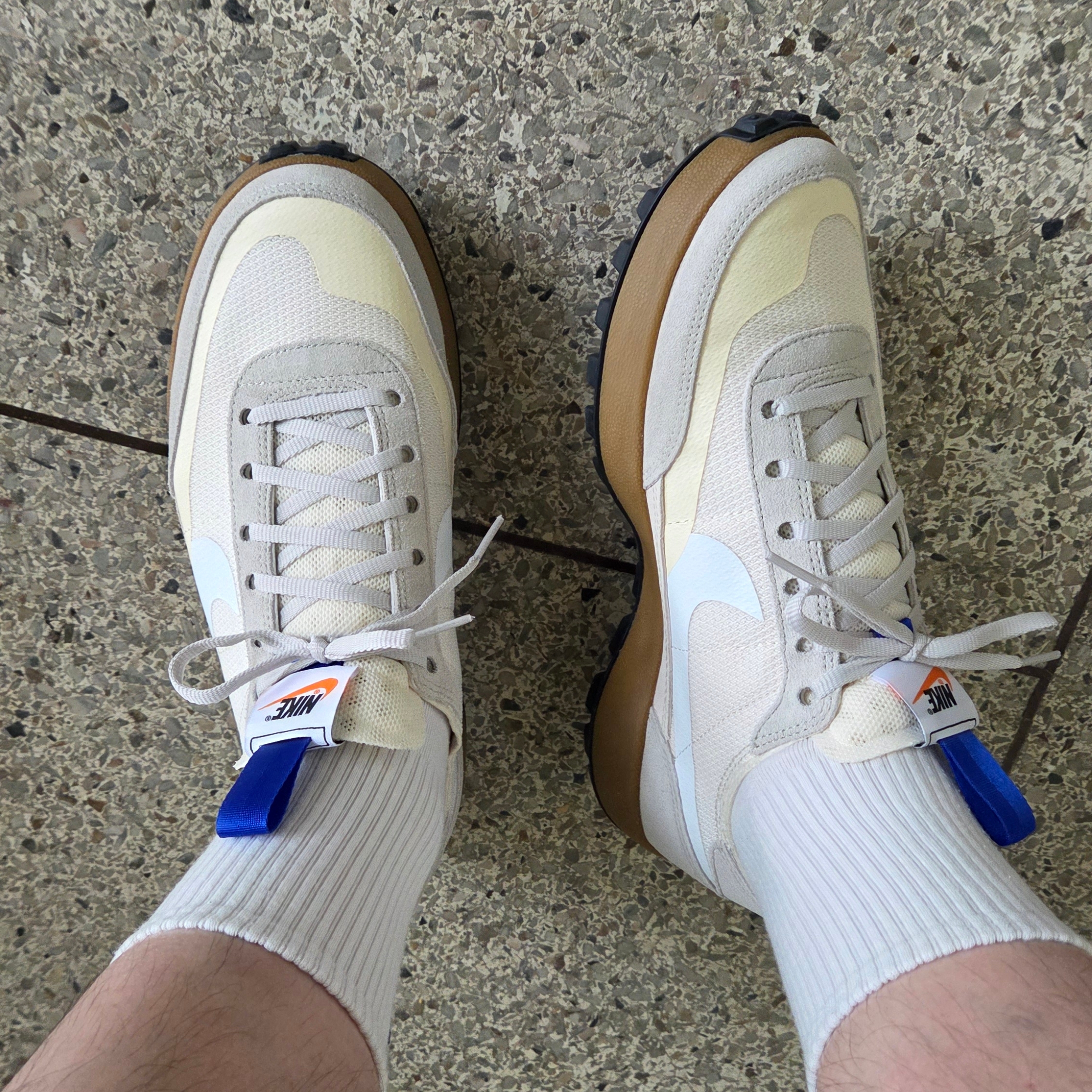 Nike x Tom Sachs General Purpose Shoe Light Cream 착용 스타일 - 3