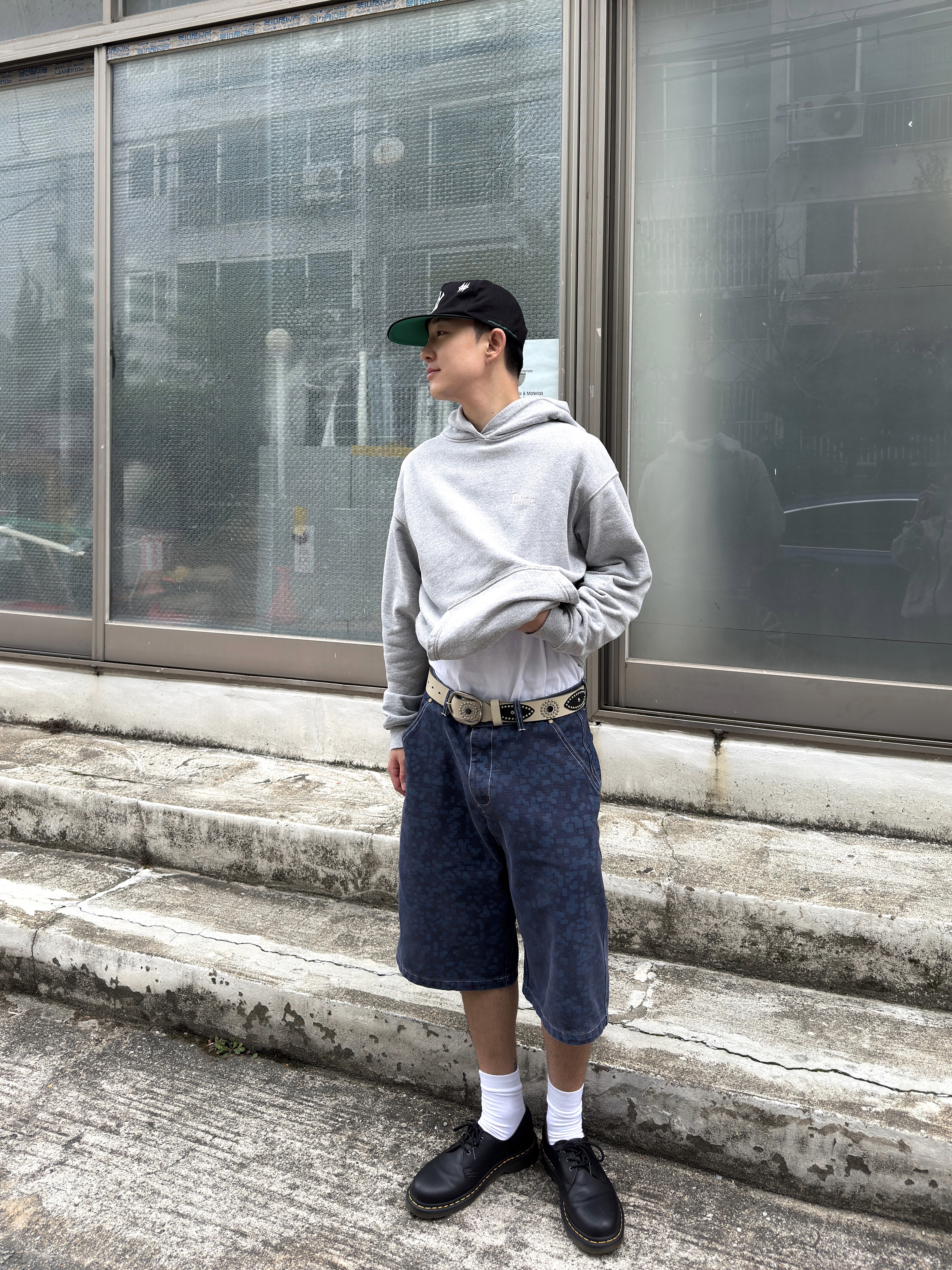 Dr. Martens 1461 Nappa Black, Dr. Martens 1461 Nappa Black 착용 스타일 - 1