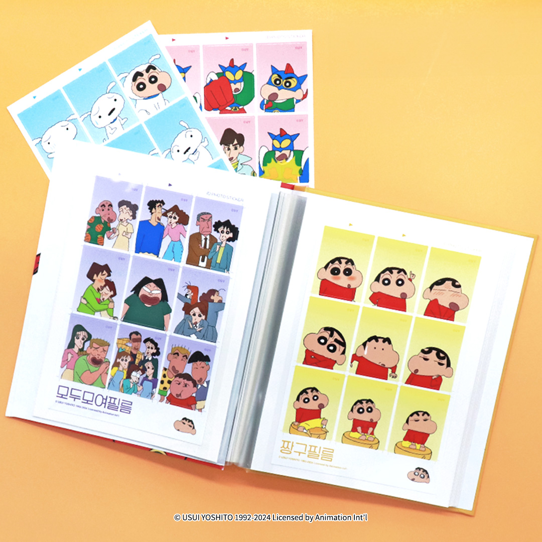 대원미디어 짱구는못말려 액션가면 네컷앨범 사진집(Daewonmedia Crayon Shin Chan Action Mask Album Photo Book) - 3
