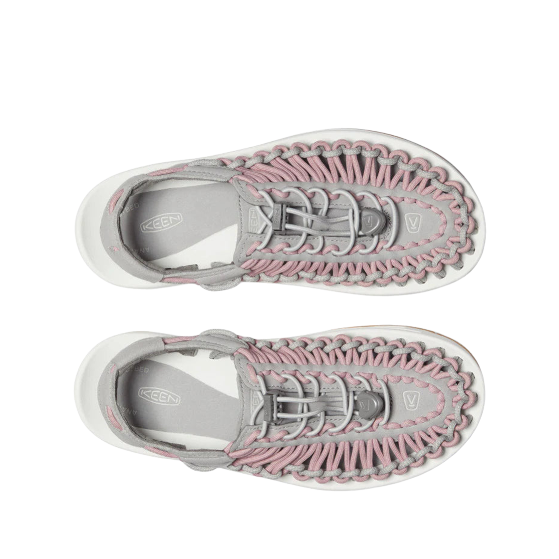 (W) 킨 유니크 샌들 드리즐 펀((W) Keen Uneek Sandals Drizzle Fawn) - 2