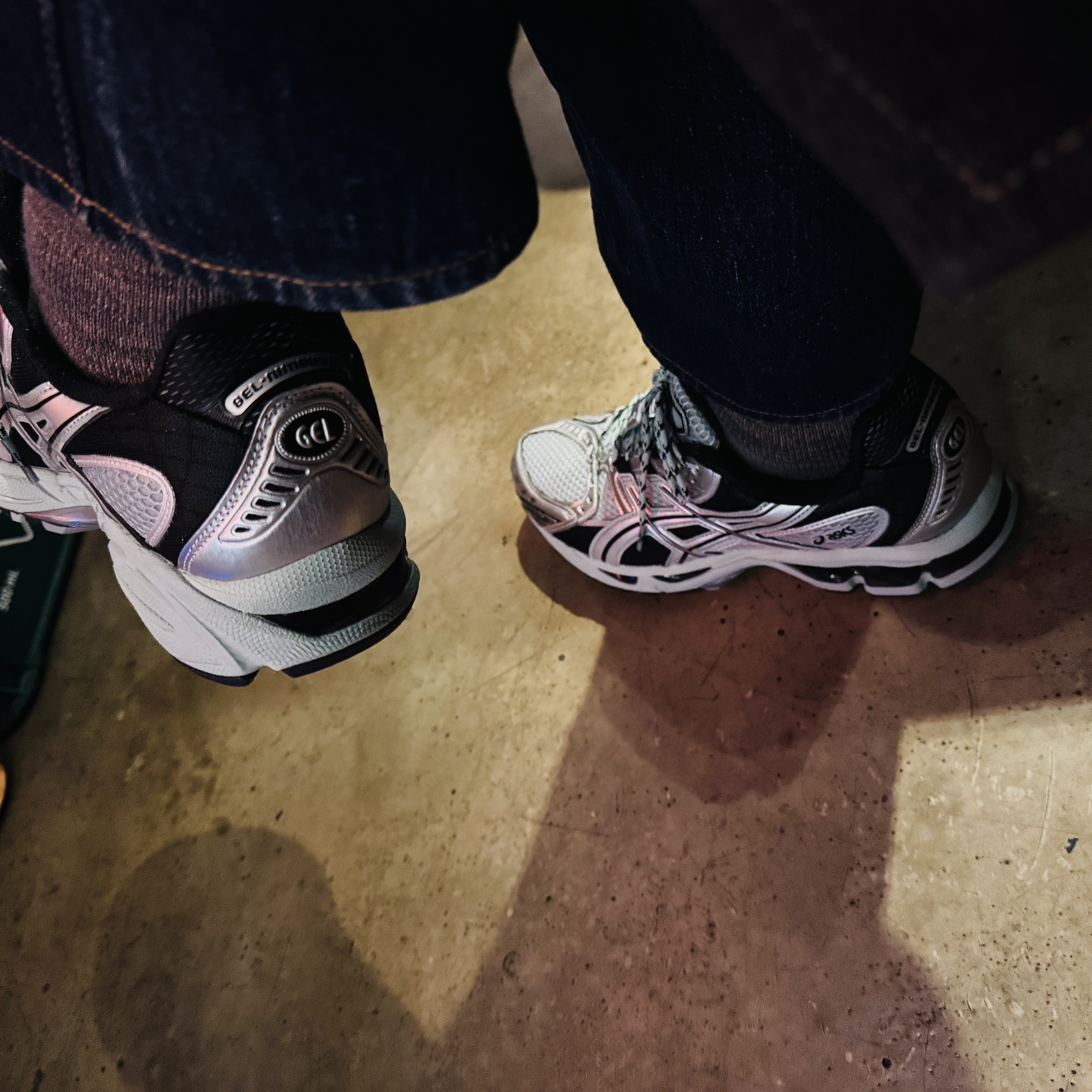 Asics Gel-Nimbus 10.1 Ocean Haze Pure Silver 착용 스타일 - 1
