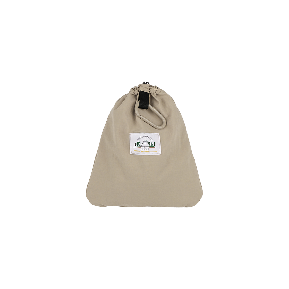 에메모가든 에메모 백팩 085 나일론 슬러브 베이지(mmogarden mmo Backpack 085 Nylon Slub Beige) - 3