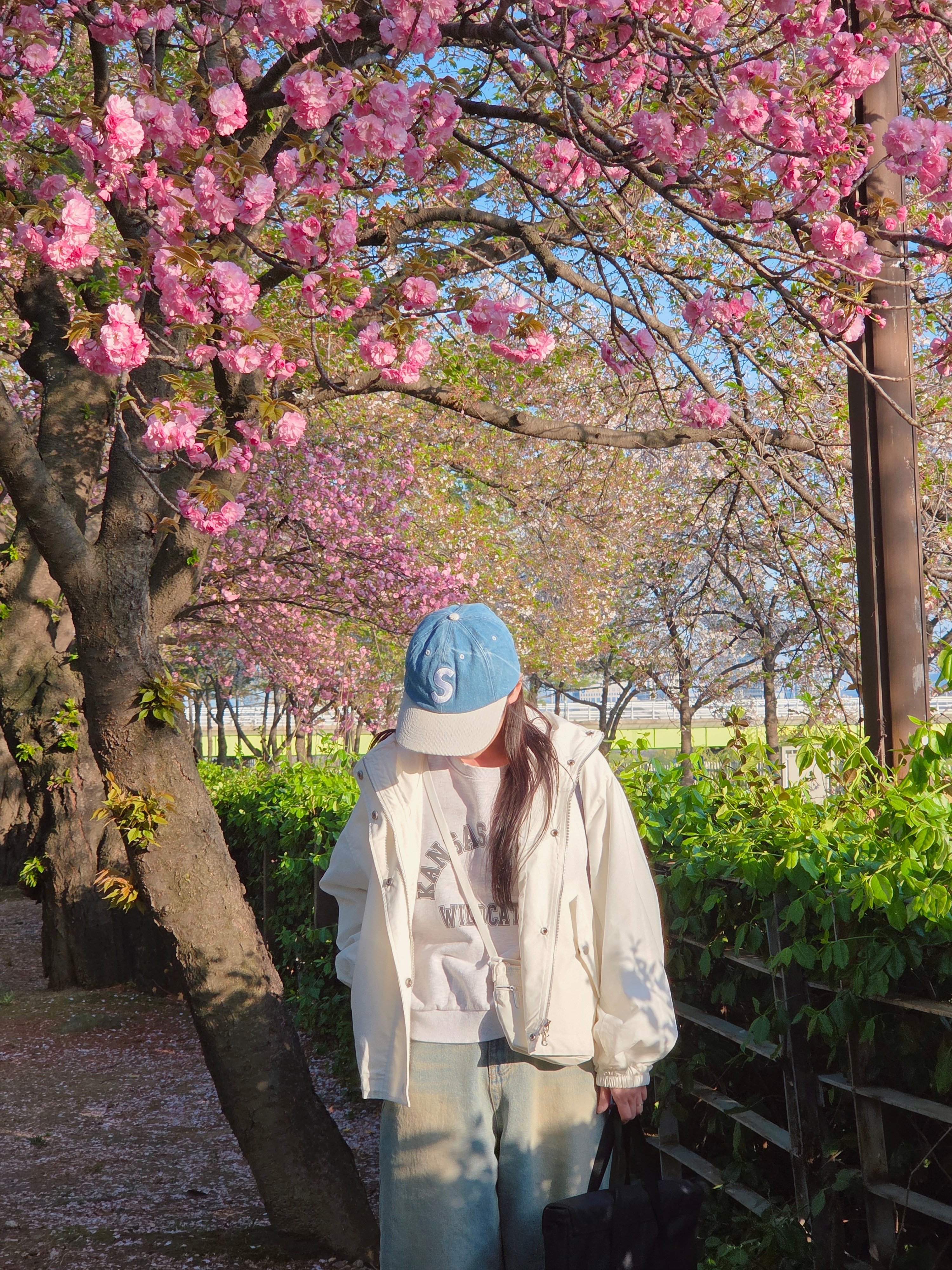 Supreme 2-Tone S Logo 6-Panel Washed Denim - 24SS 착용 스타일