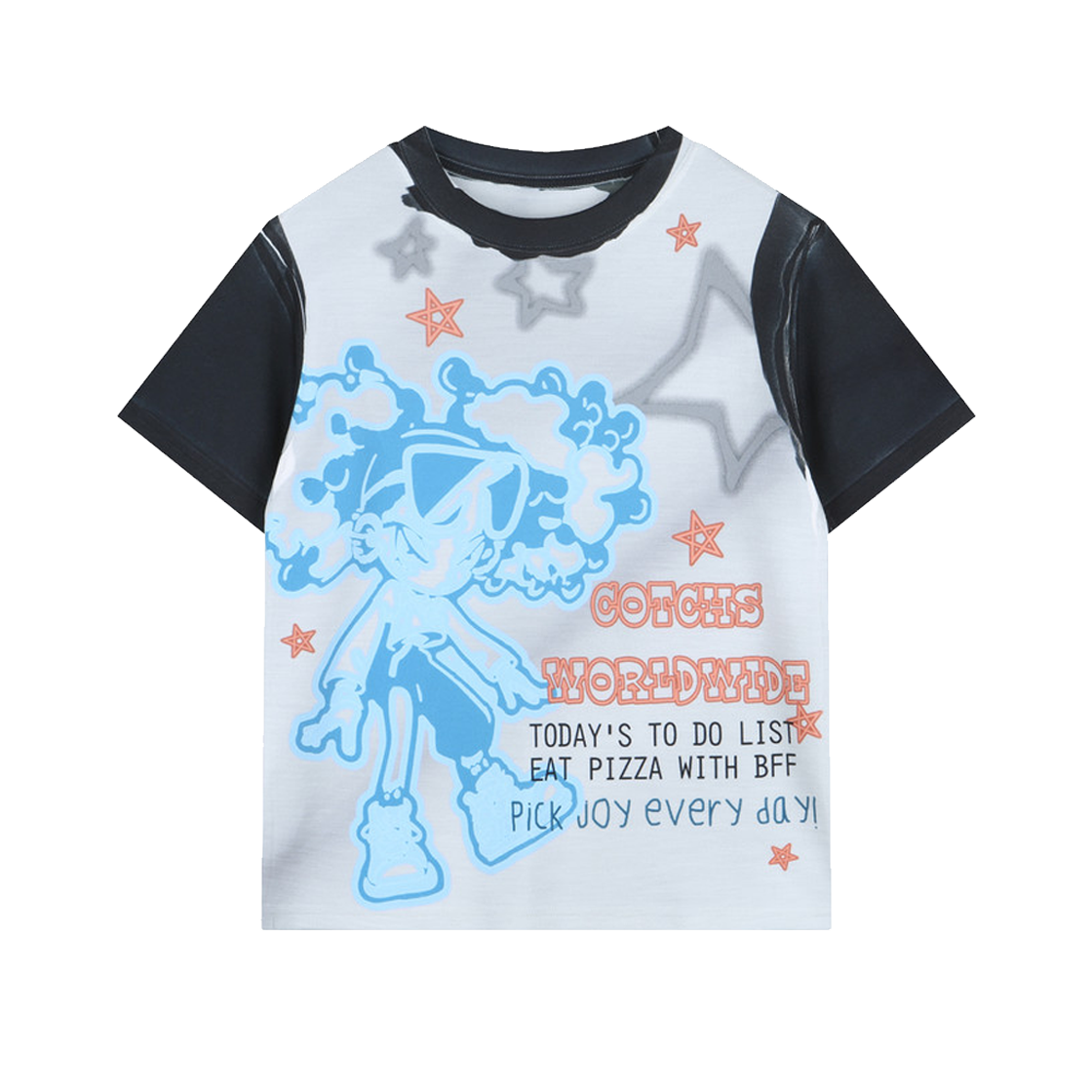 카치스 투두리스트 크롭 티(Cotchs To Do List Crop Tee)