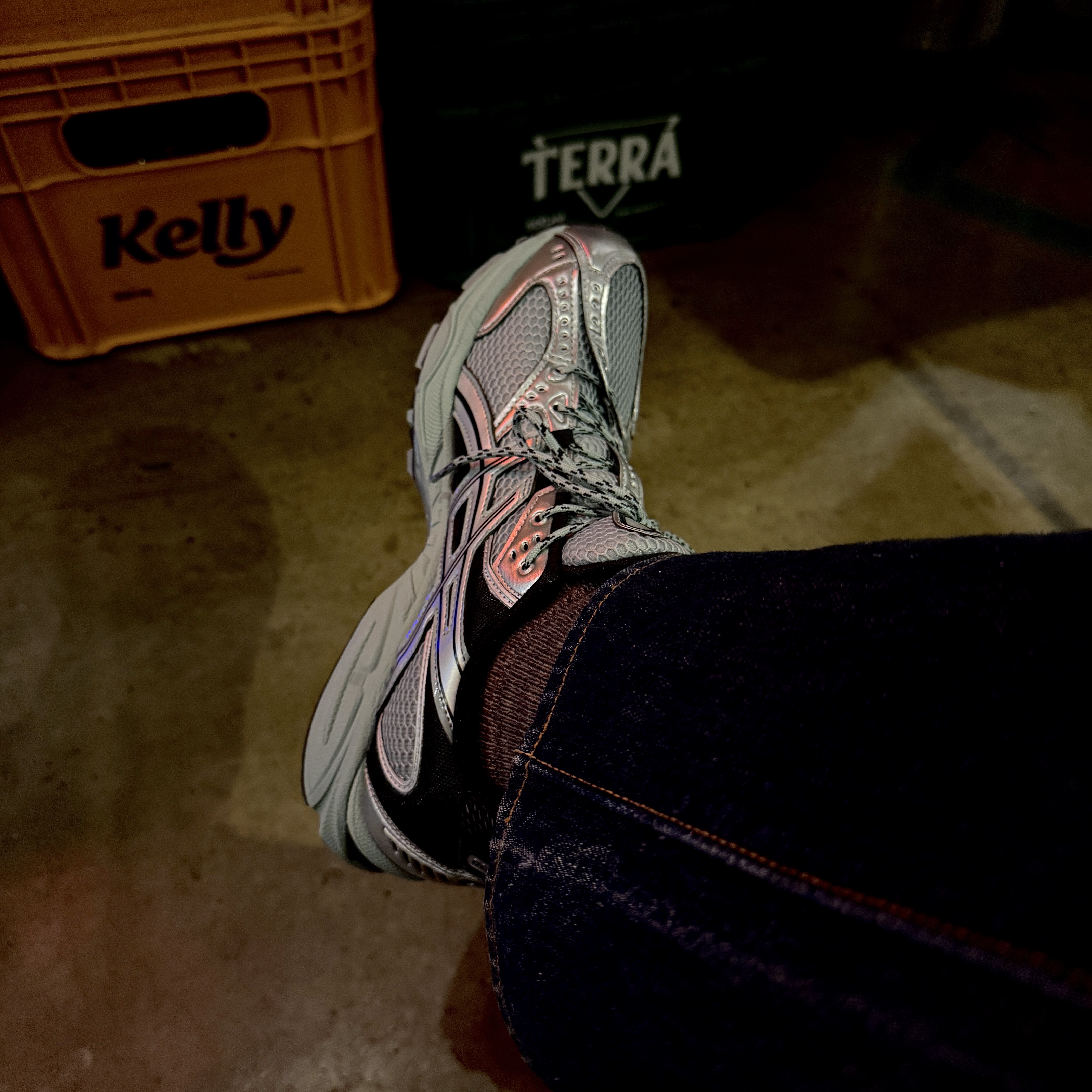Asics Gel-Nimbus 10.1 Ocean Haze Pure Silver 착용 스타일 - 2
