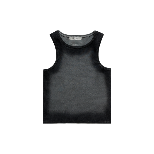 BLR2D05SL01 (W) BLR Woman High Tension Gradation Washing Sleeveless Black