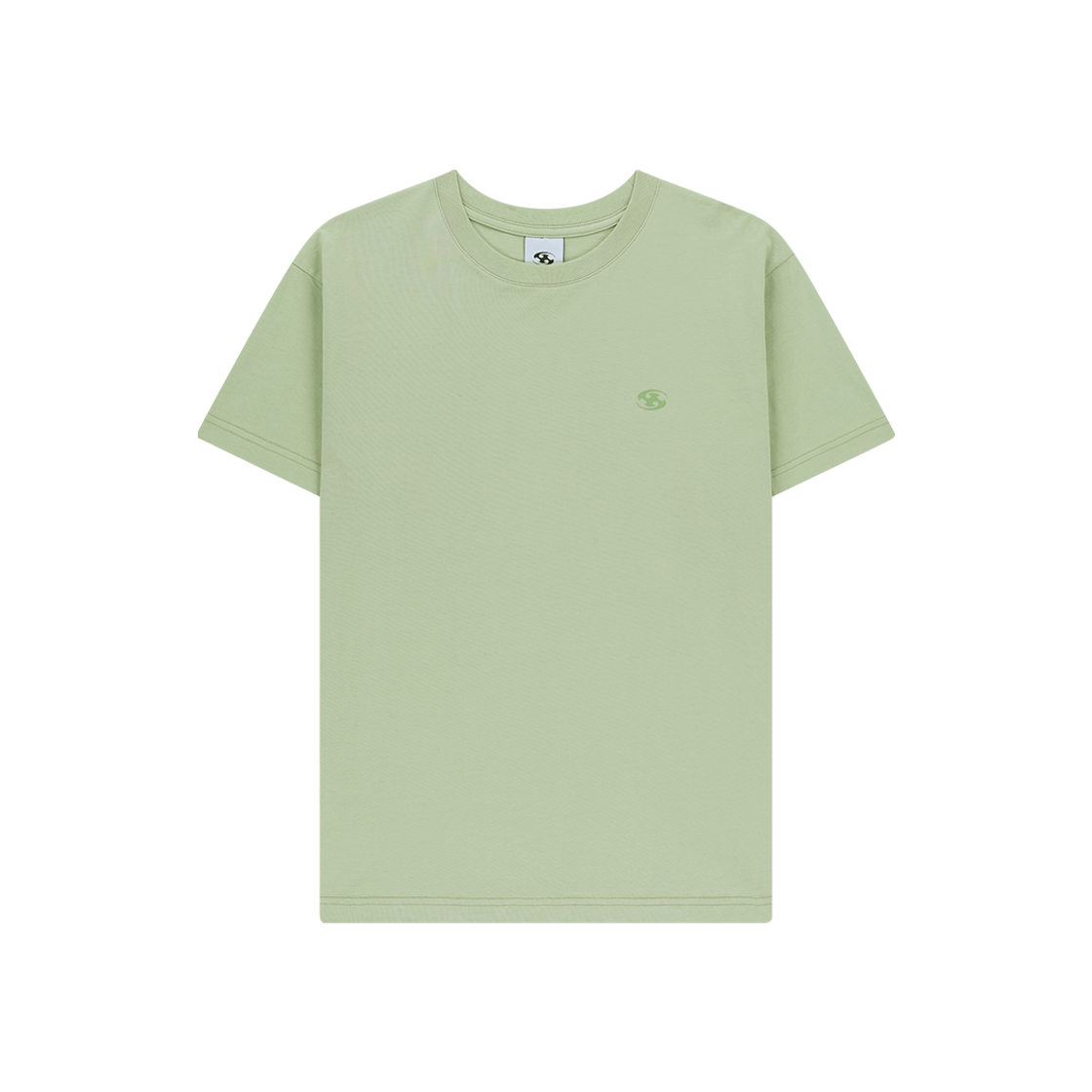 산산기어 로고 티셔츠 라이트 그린 - 25SS(Sansan Gear Logo T-Shirt Light Green - 25SS)
