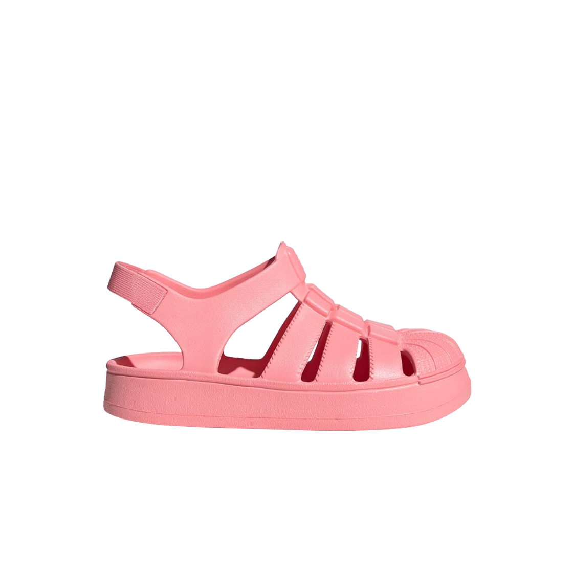 JI2799 (J) Adidas Originals Superstar Sandal Semi Pink Spark