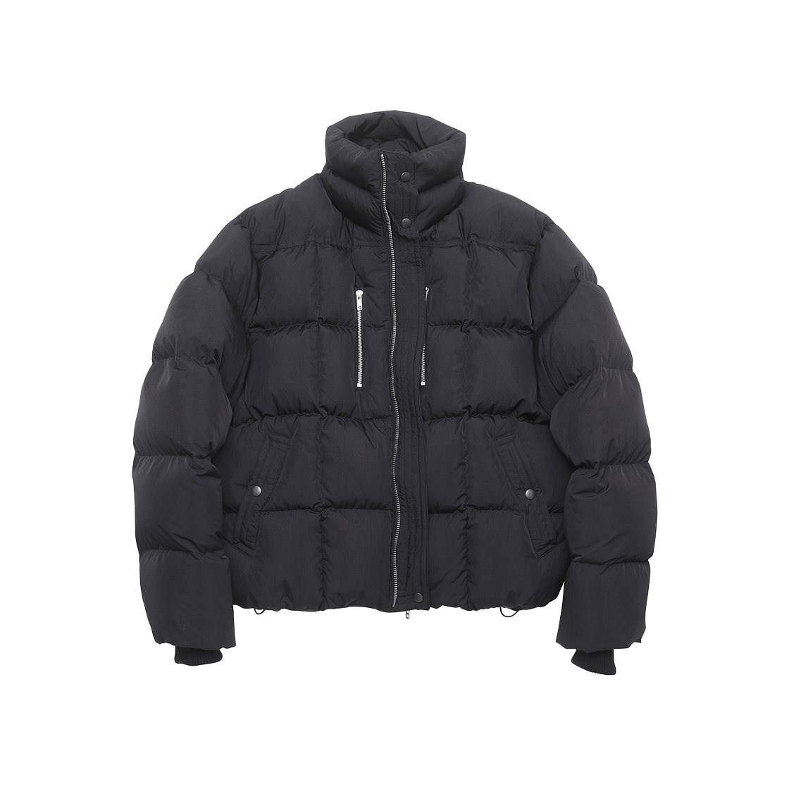 VJ407 [KREAM 단독] Haleine Incision Highneck Duck Down Jacket Black (VJ407)