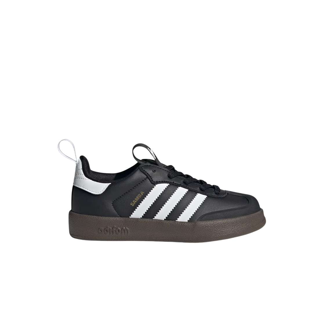 (J) 아디다스 오리지널스 아디폼 삼바 360 코어 블랙 클라우드 화이트((J) Adidas Originals Adifom Samba 360 Core Black Cloud White) - 1