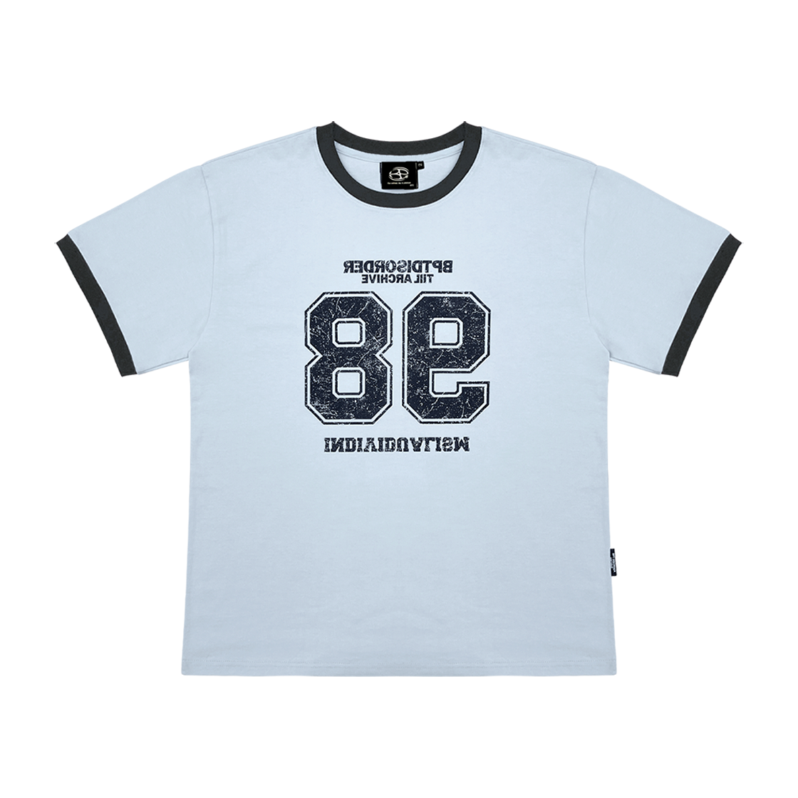 비피투디스오더 빈티지 98 링거 티 스카이 블루