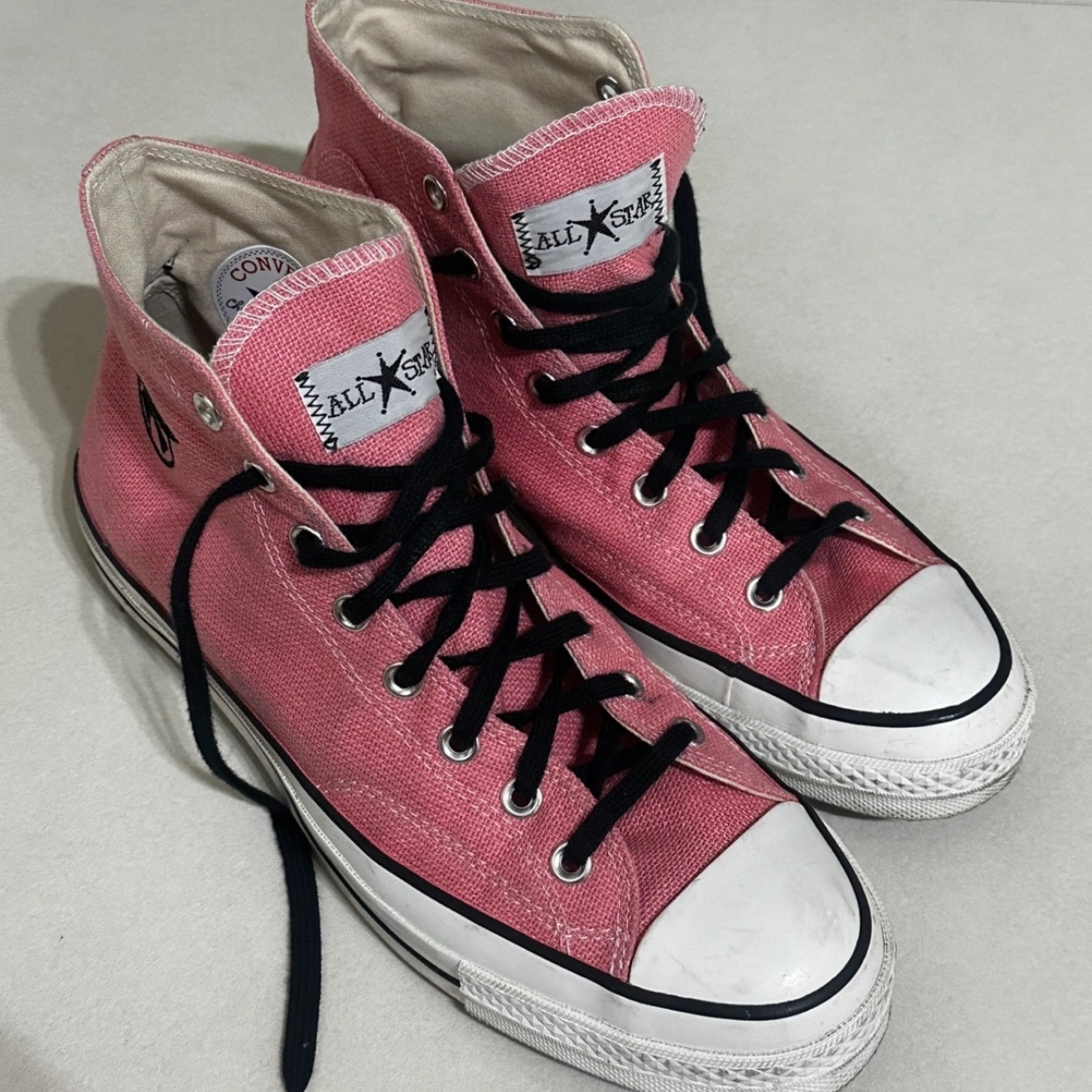 Converse x Stussy Chuck 70 High Plumeria 착용 스타일
