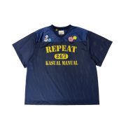 (W) Kasual Manual Mesh T-Shirt Navy