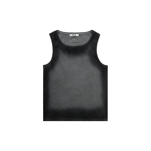BLR2D05SL02 BLR High Tension Gradation Washing Sleeveless Black