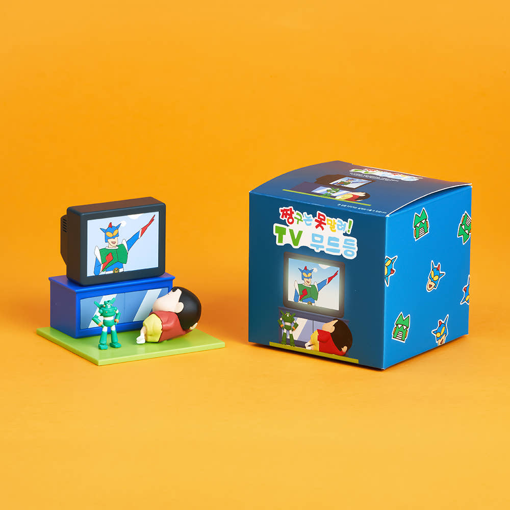 대원미디어 짱구는못말려 액션가면 TV 무드등 온라인한정(Daewonmedia Crayon Shin Chan Action Mask Tv Mood Light Online Exclusive) - 3