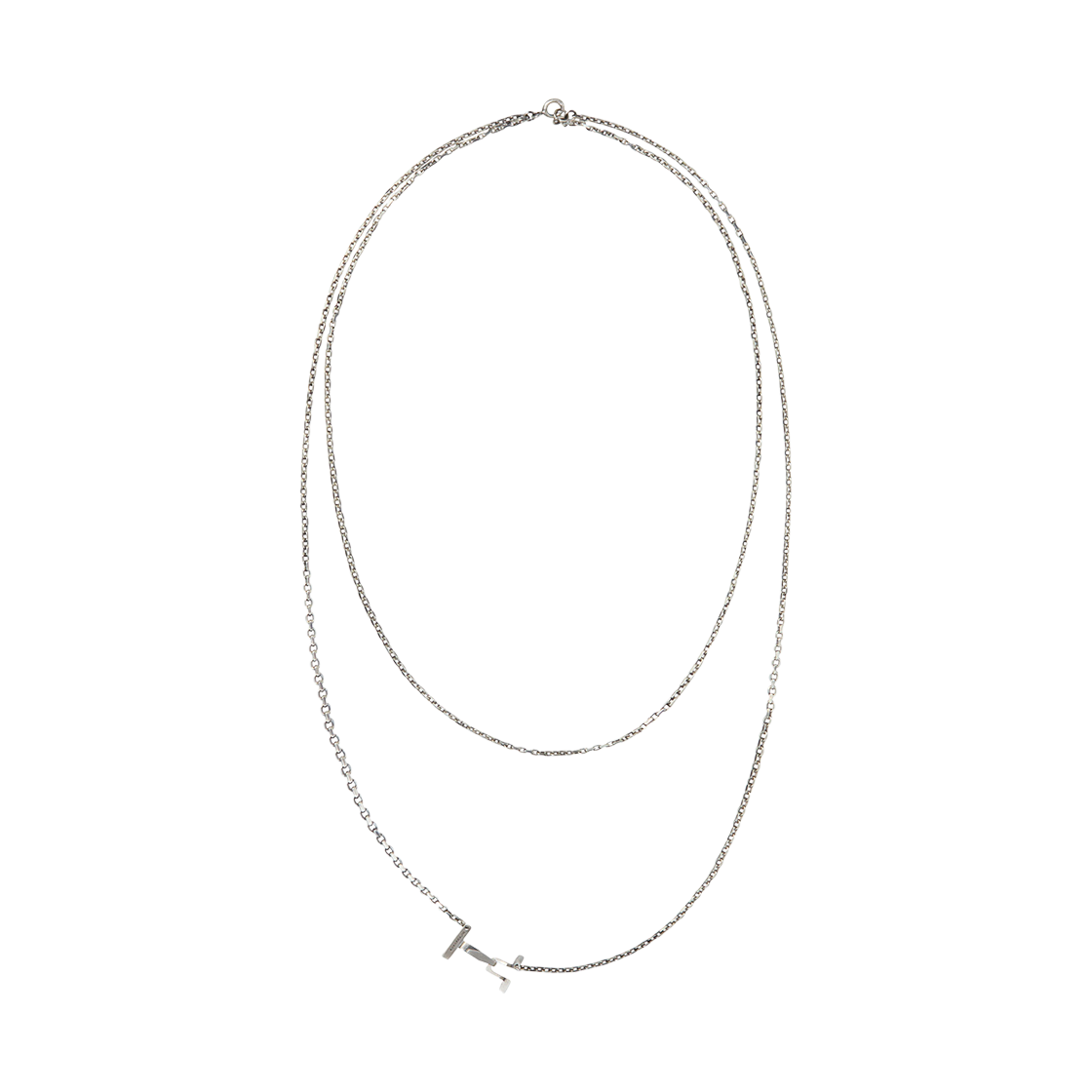 BO01SSJW0701SV Ader Error Necklace Product 116 Silver