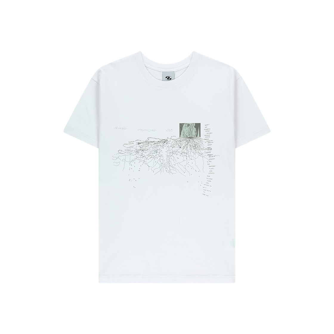 산산기어 오간 시스템 티셔츠 화이트 - 25SS(Sansan Gear Organ System T-Shirt White - 25SS) - 1
