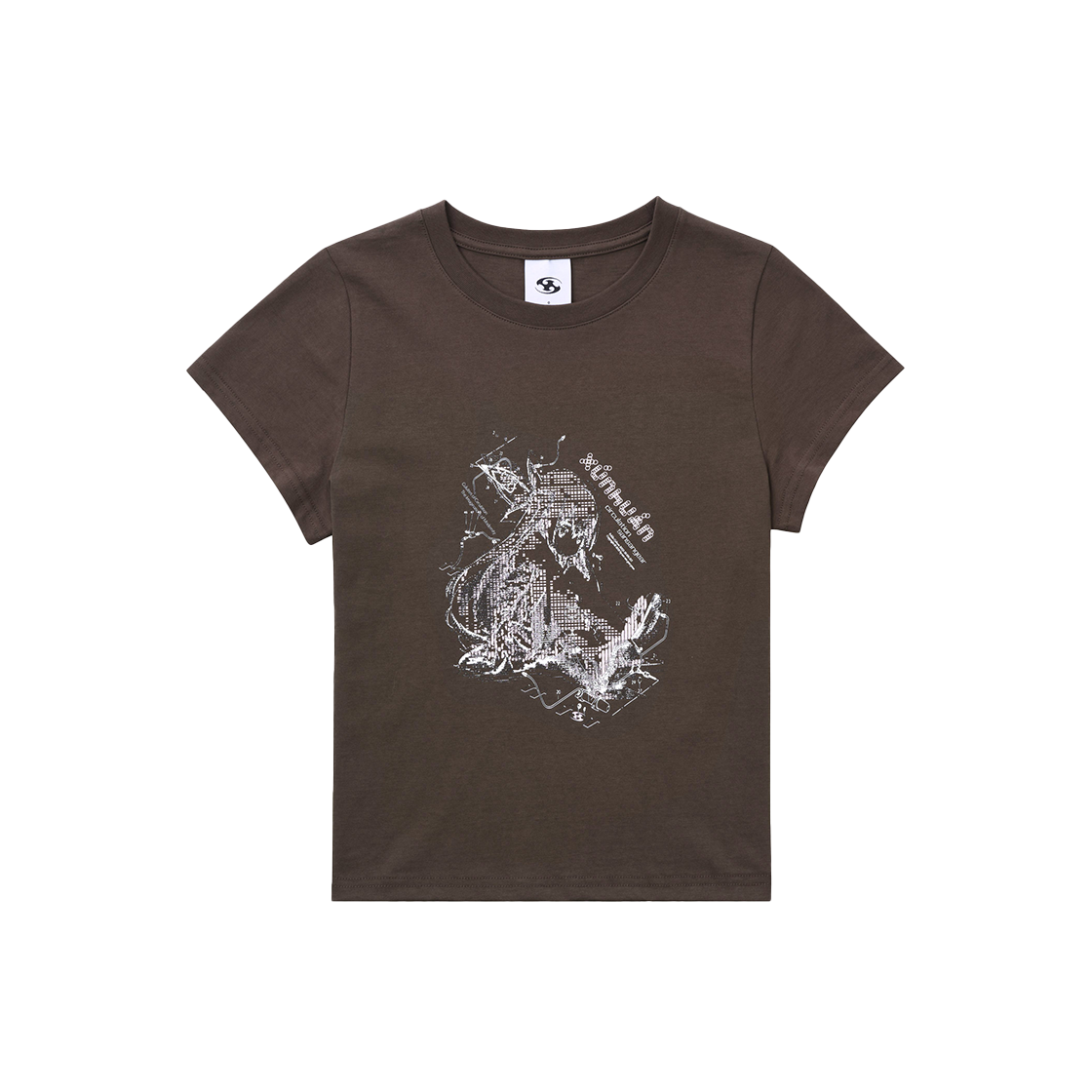 SG2501ST09BR (W) Sansan Gear Xunhuan T-Shirt Brown - 25SS