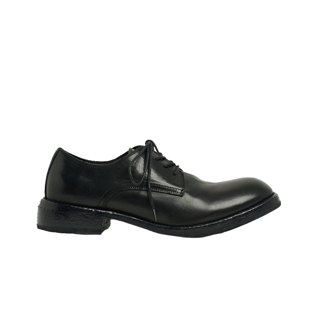 로스트가든 유니폼 에이지드 더비 블랙(LOSTGARDEN Uniform Aged Derby Black)