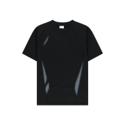 Sansan Gear Flowing Panel T-Shirt Black - 25SS