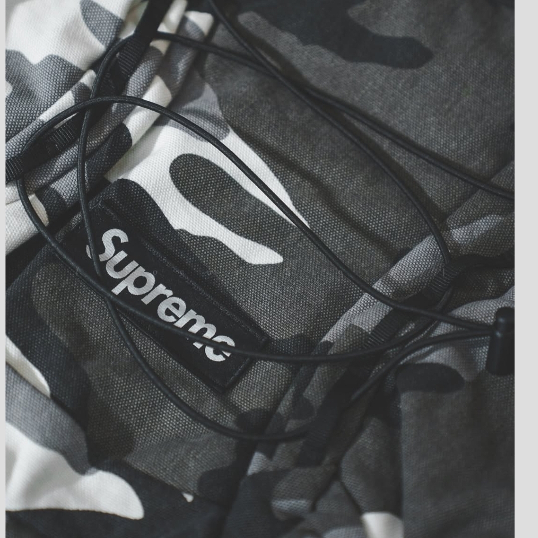 Supreme Backpack Snow Camo - 25SS 착용 스타일 - 4