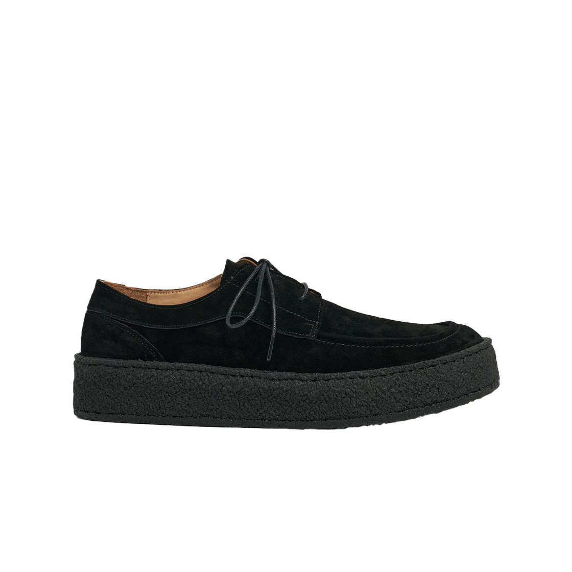 로스트가든 유니폼 크레이프 더비 블랙(LOSTGARDEN Uniform Crepe Derby Black)