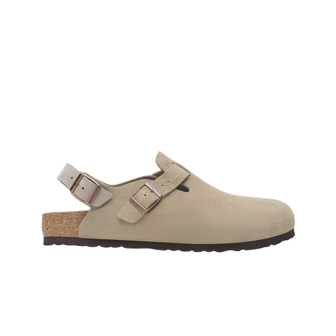 버켄스탁 토키오 2 스웨이드 토프 - 레귤러(Birkenstock Tokio II Suede Taupe - Regular)