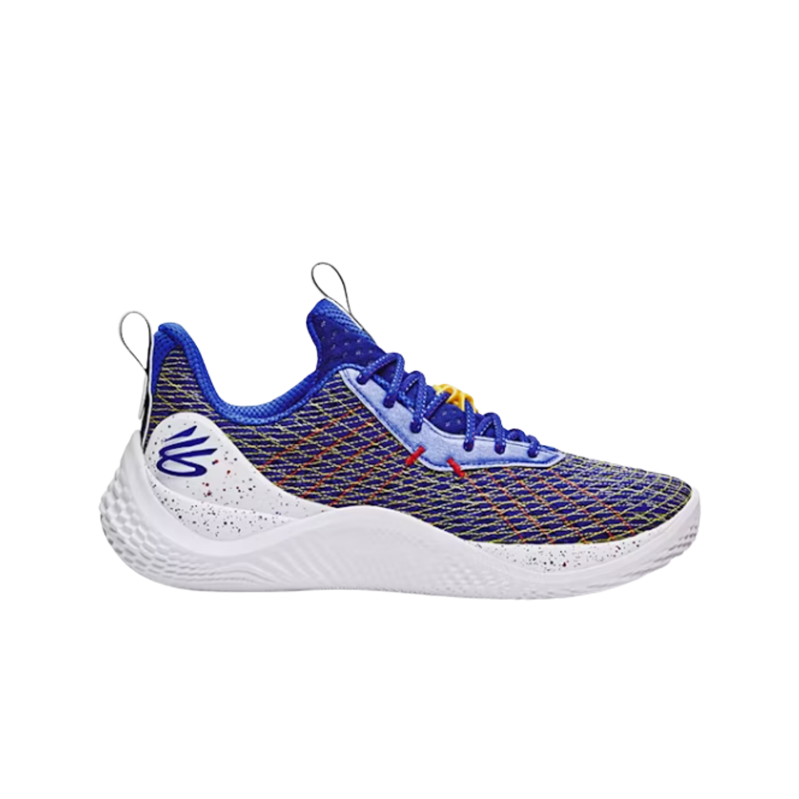 3026949-400 Under Armour Curry Flow 10 Blue Yellow