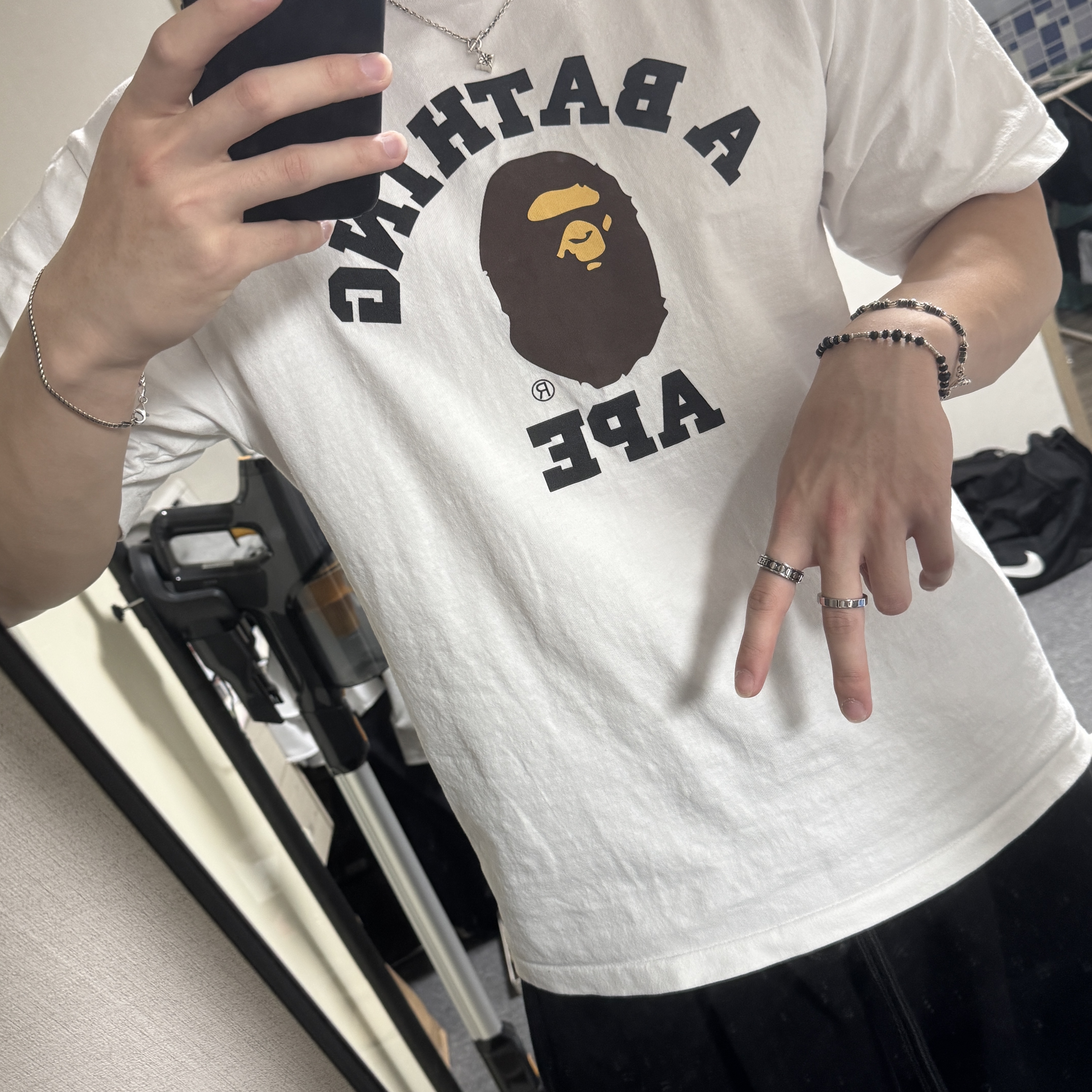Diesel Dx1170 Stainless Steel Ring Set Silver Black (Set of 2), Undermycar Mu.03 Anti Fxxking Logo Play Oversized Sweat Jogger Black 착용 스타일