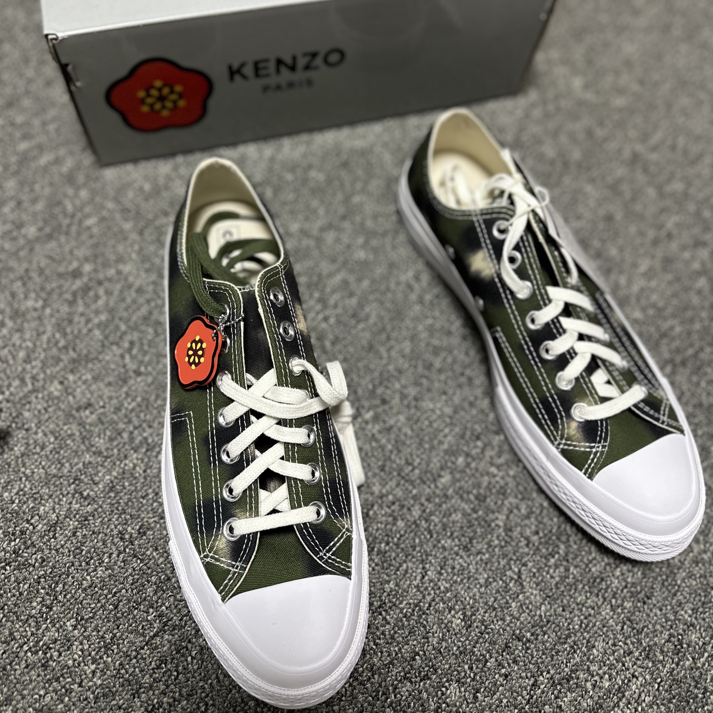 Converse x Kenzo Chuck 70 Ox Cypress Black 착용 스타일