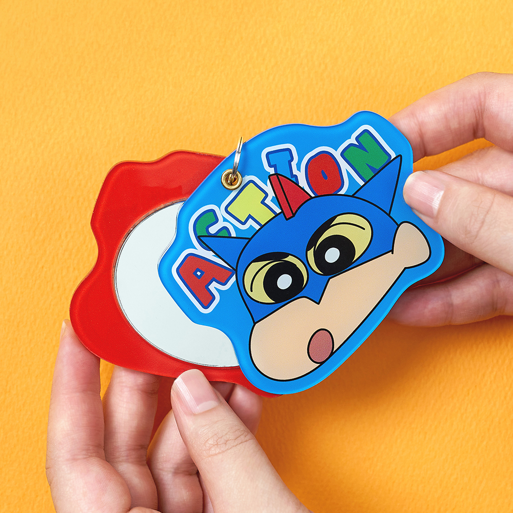 대원미디어 짱구는못말려 슬라이드 미러 아크릴 키링 장난감상자(Daewonmedia Crayon Shin Chan Slide Mirror Acrylic Keyring Toy Box) - 3