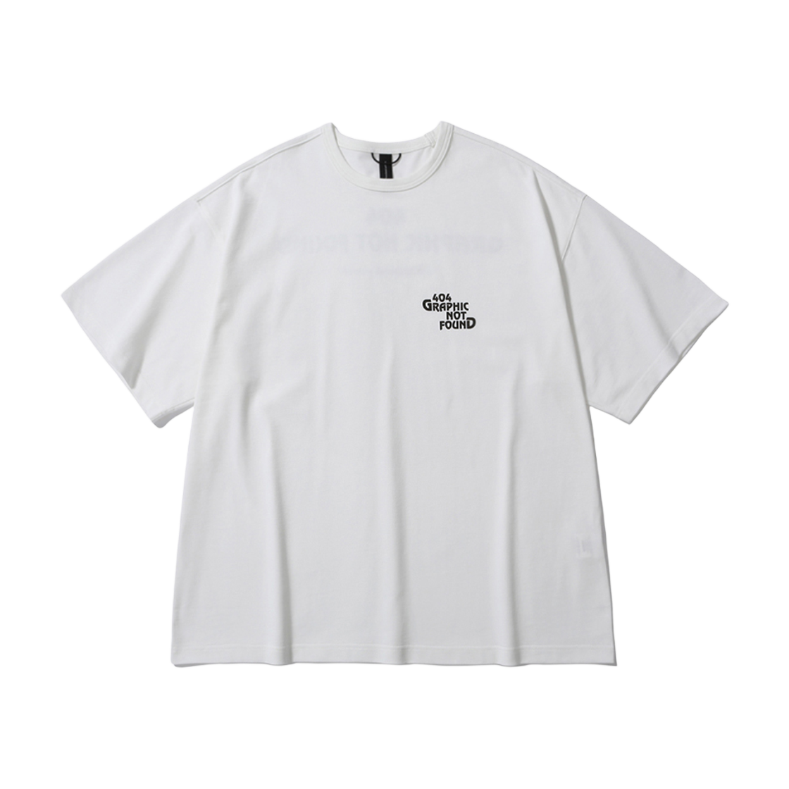 [SS25] 모이프 404 GNF(B) H/S 티셔츠 오프화이트([SS25] moif 404 GNF(B) H/S Tee Off White)