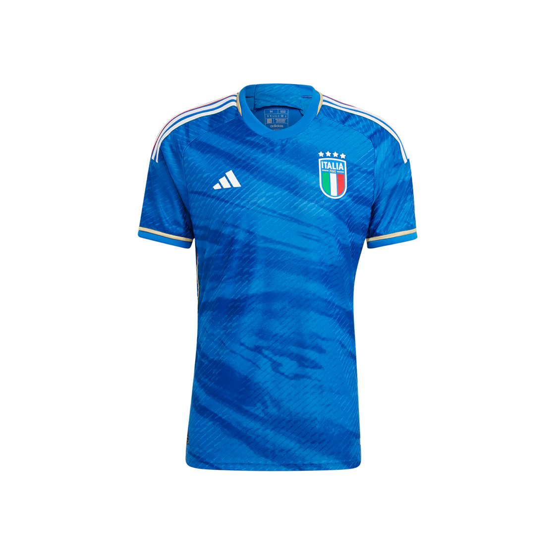 HS9891 Adidas Italy 2023 Home Authentic Jersey Blue - US Sizing (Non Marking Ver.)