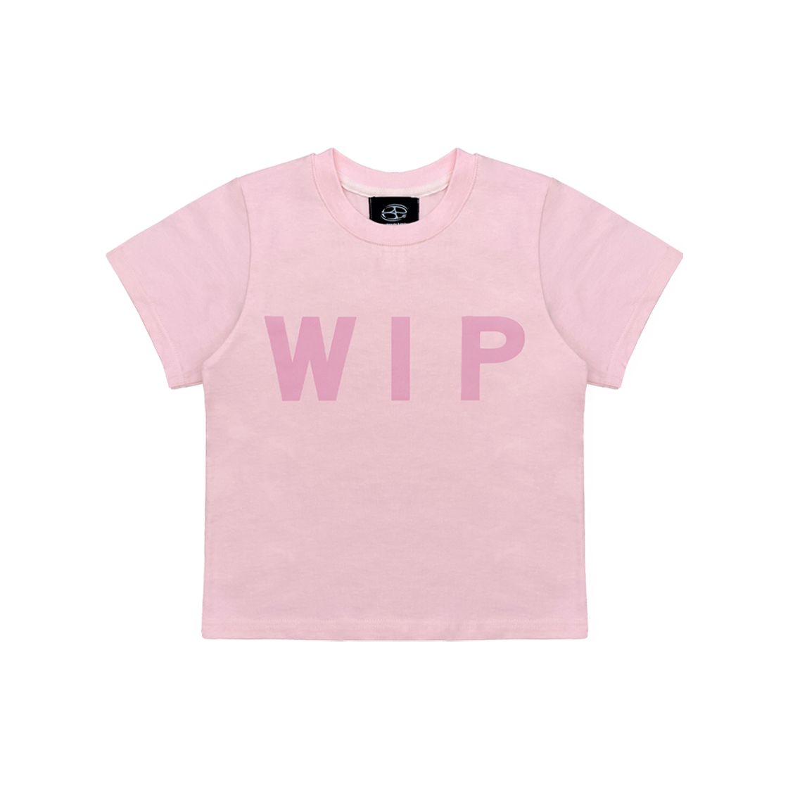 비피투디스오더 WIP 크롭티 핑크
