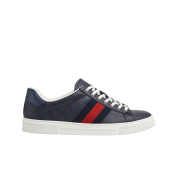 Gucci Ace Sneakers with Web Black Supreme