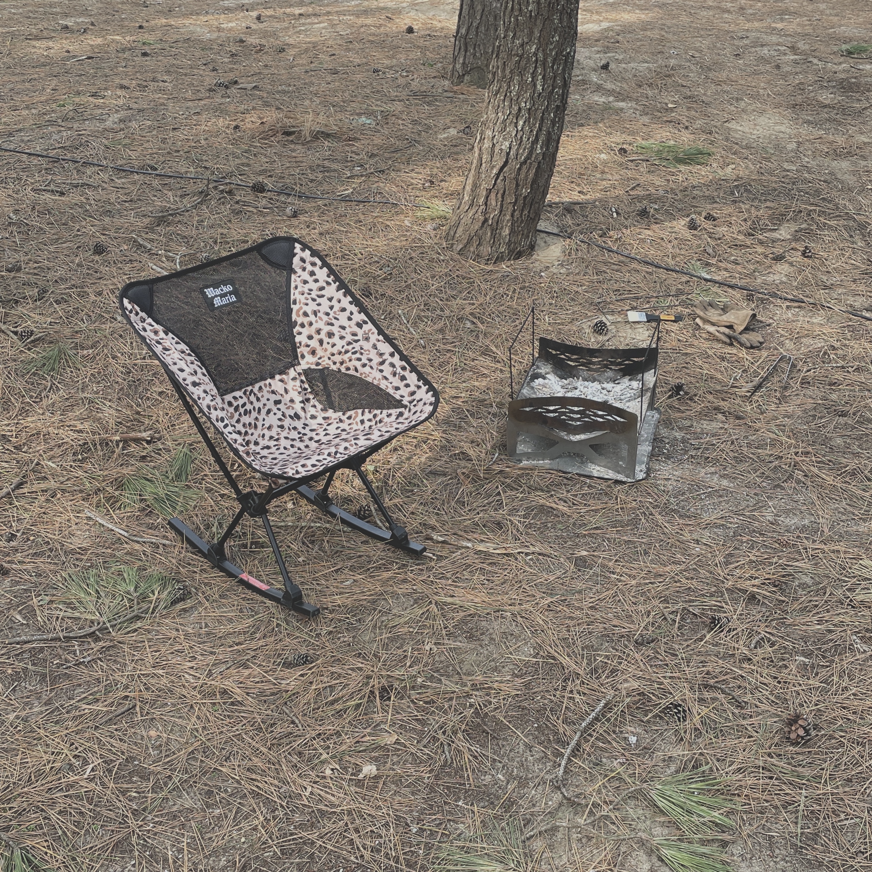 Helinox x Wacko Maria Chair One Begie 착용 스타일