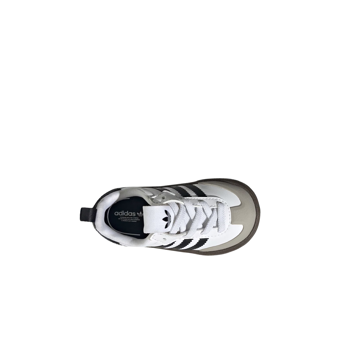 (인펀트) 아디다스 아디폼 삼바 360 클라우드 화이트 코어 블랙((Infant) Adidas Adifom Samba 360 Cloud White Core Black) - 2