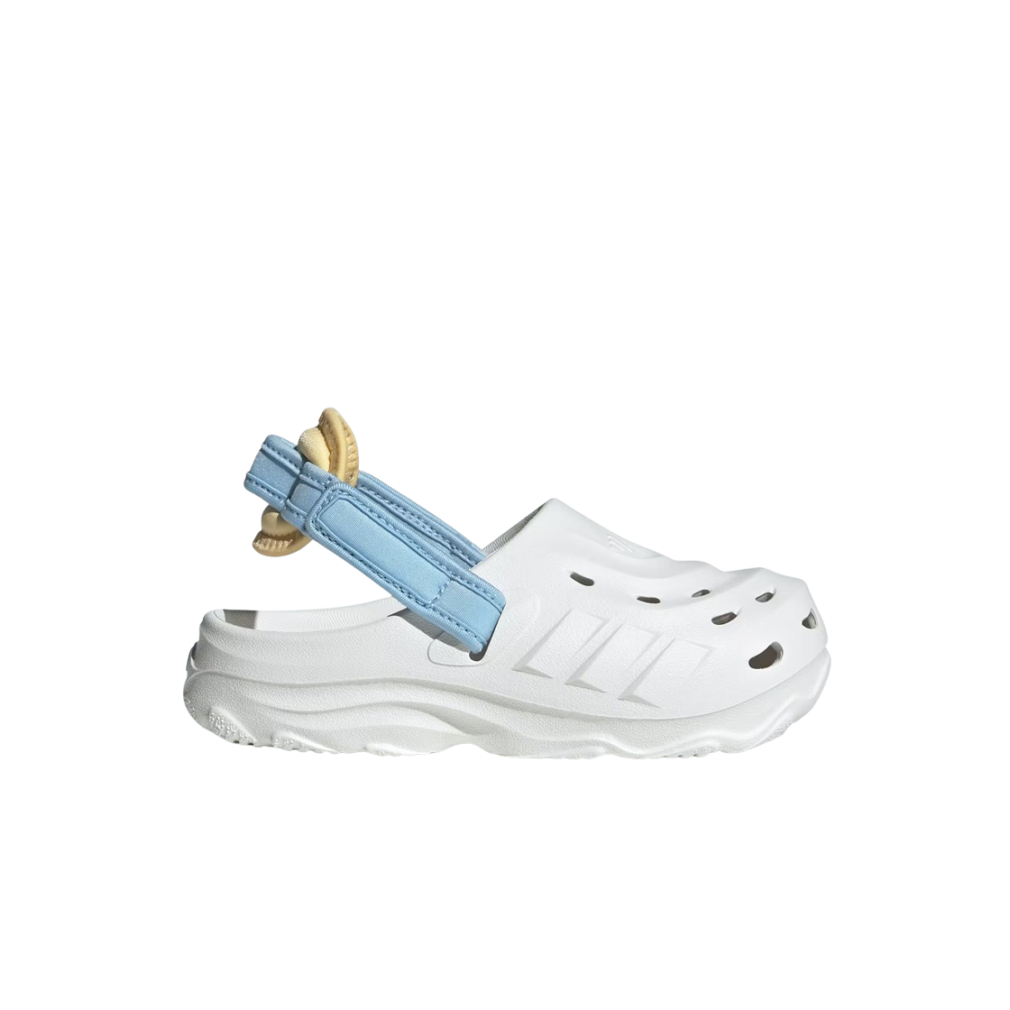 JR0099 (Kids) Adidas Maxxclog Core White Clear Sky