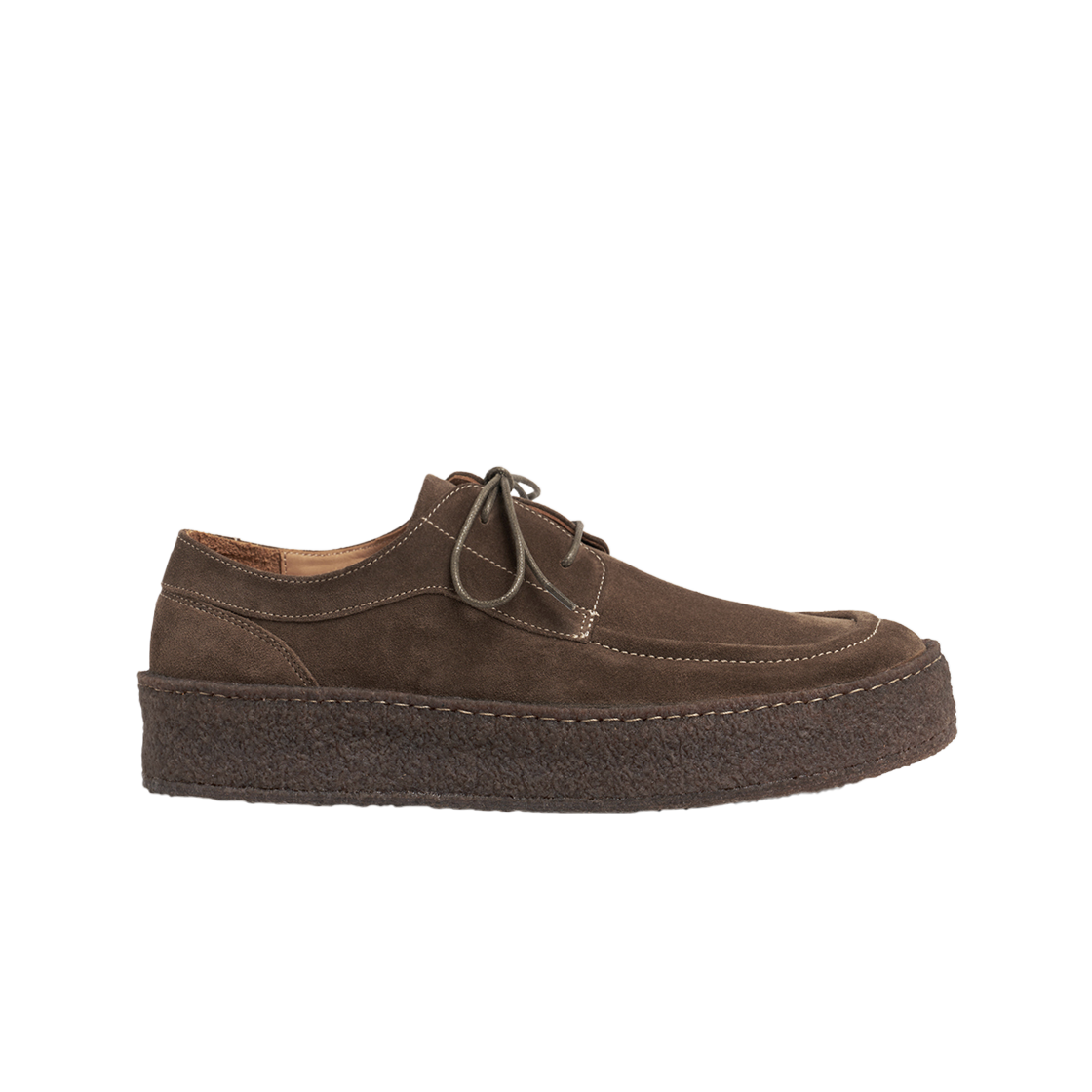 로스트가든 유니폼 크레이프 더비 브라운(LOSTGARDEN Uniform Crepe Derby Brown)