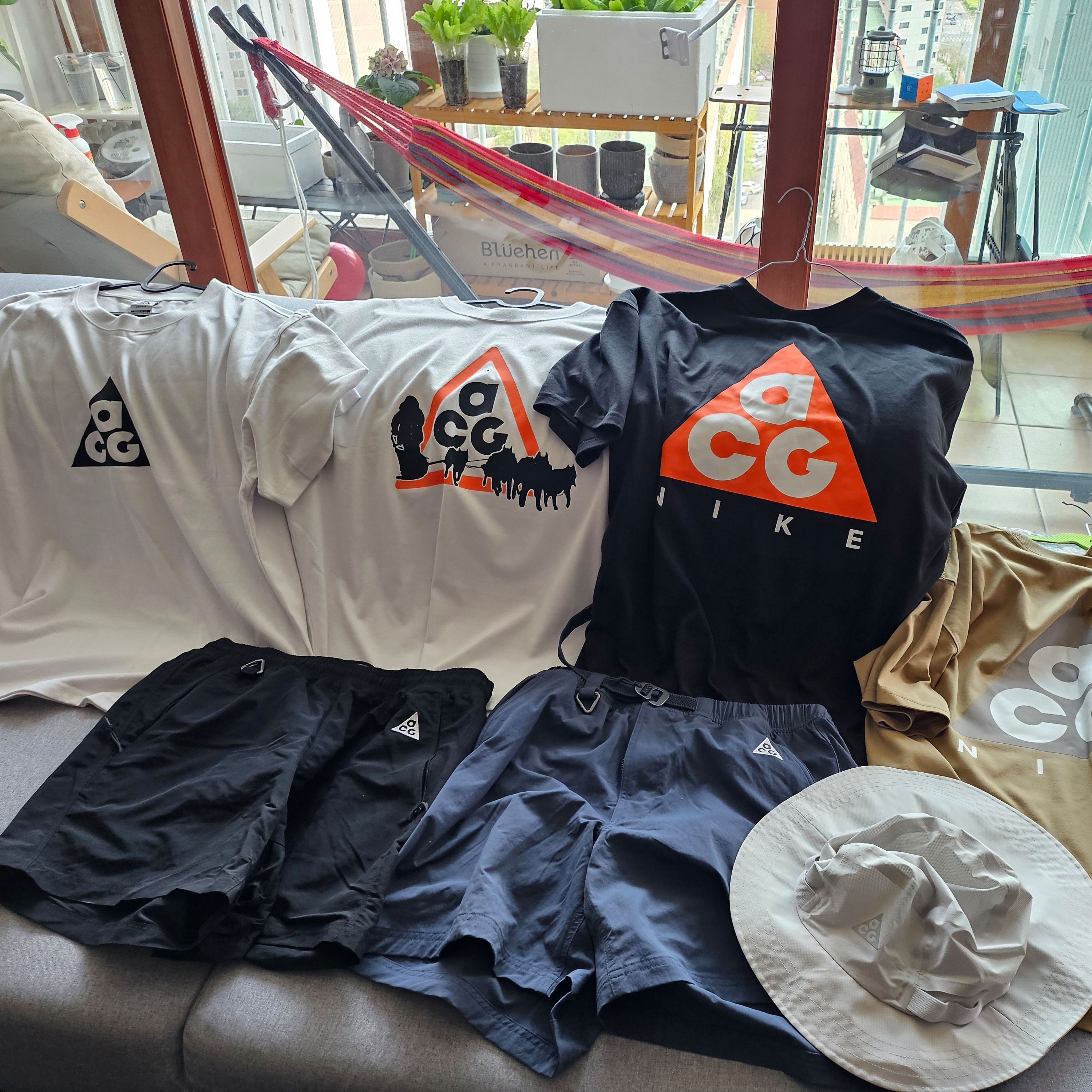 Nike ACG Dri-Fit Dog Sled T-Shirt Summit White - Asia, Nike ACG Dri-Fit T-Shirt White - Asia 착용 스타일