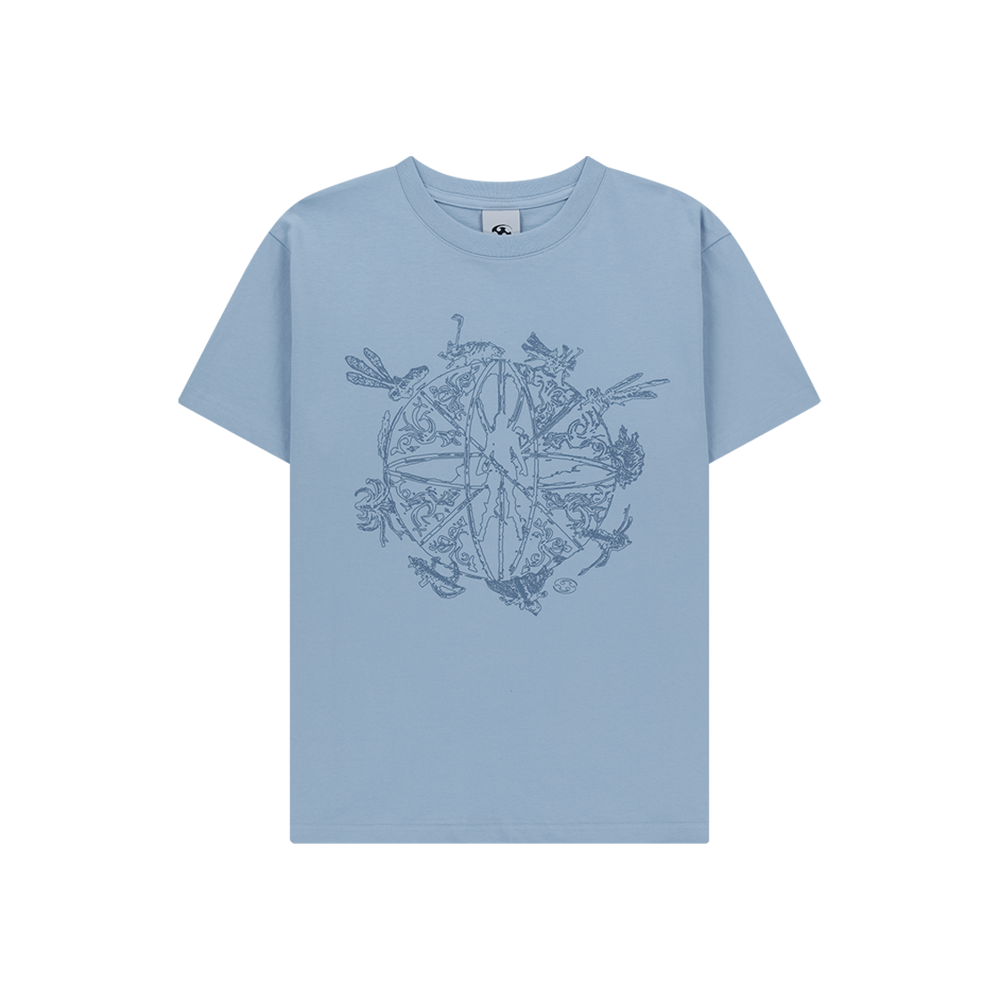 산산기어 코디셉스 티셔츠 블루 - 25SS(Sansan Gear Cordyceps T-Shirt Blue - 25SS) - 1