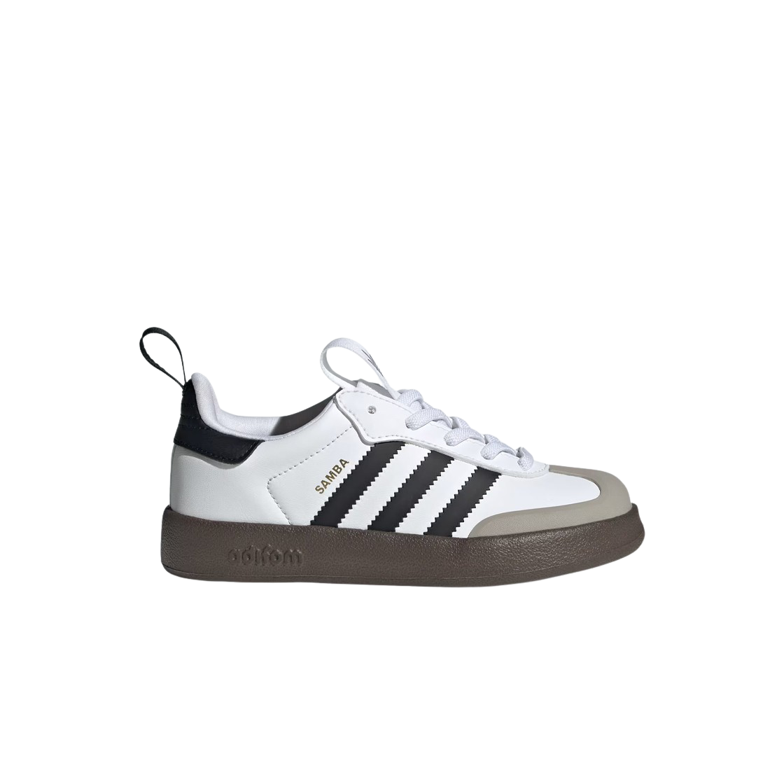 (J) 아디다스 오리지널스 아디폼 삼바 360 클라우드 화이트 코어 블랙((J) Adidas Originals Adifom Samba 360 Cloud White Core Black) - 1