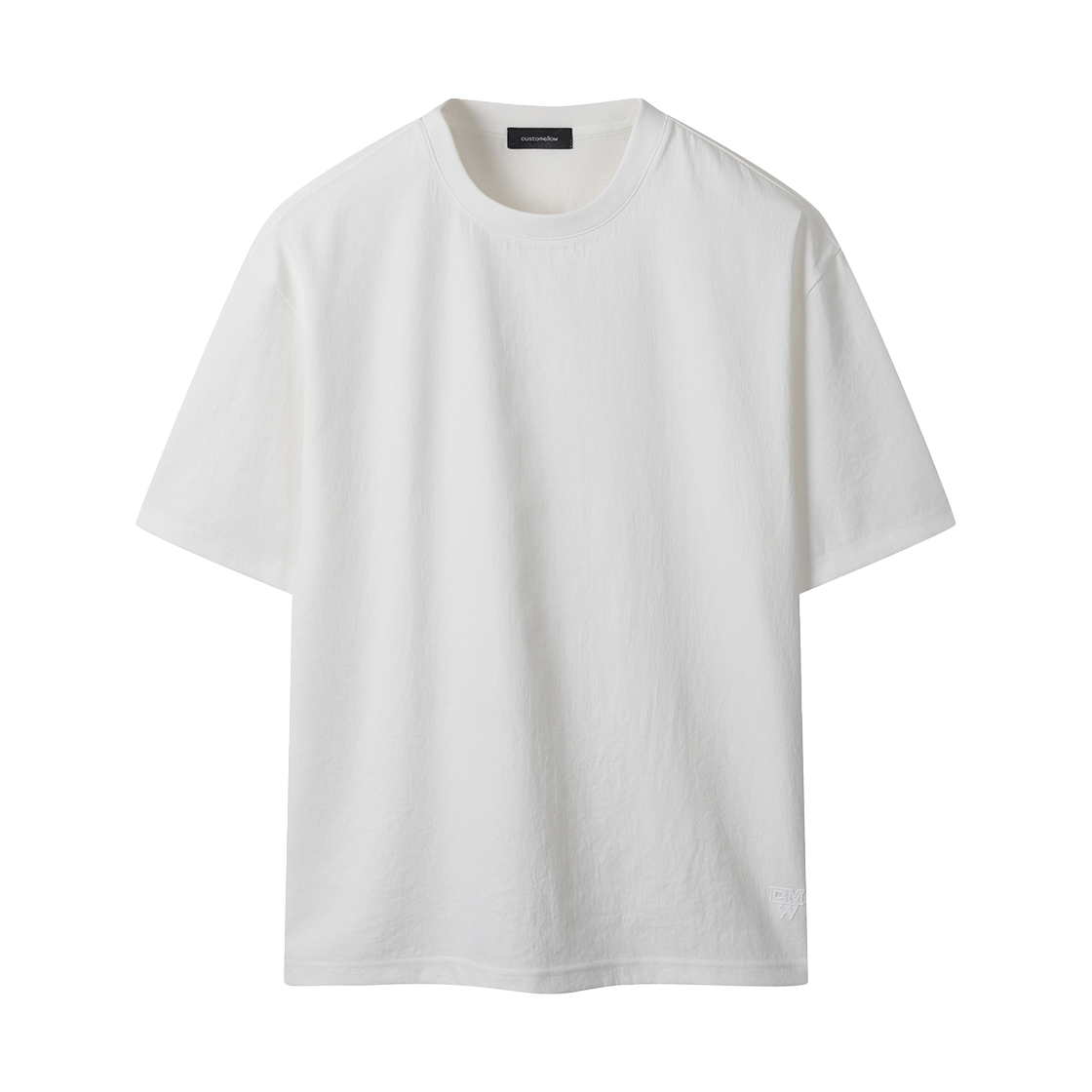 CWTAM25413WHX Customellow Relaxed Fit Logo T shirt White