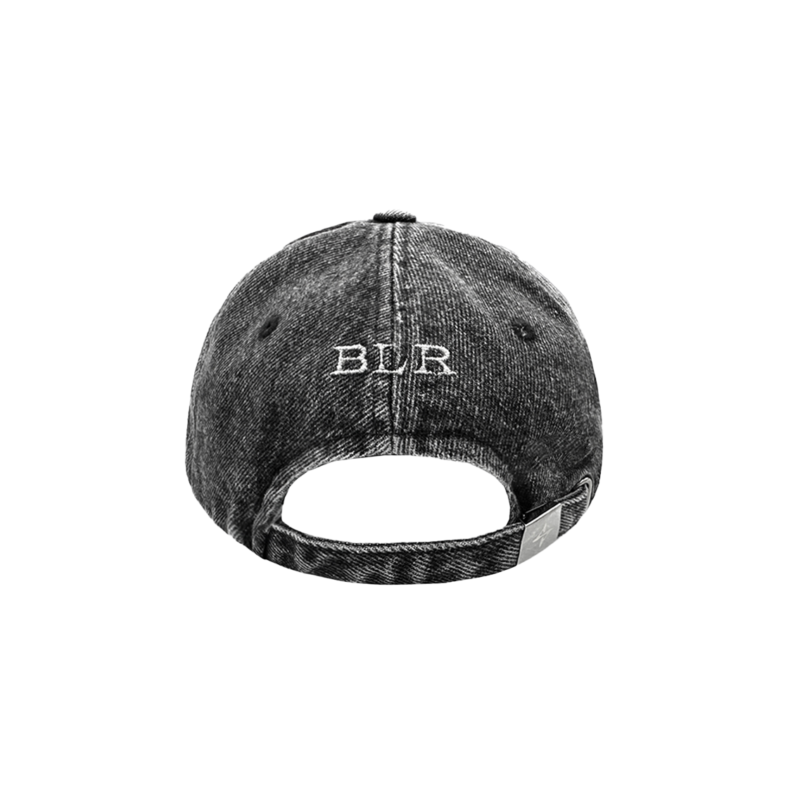 BLR24SSCP03BW BLR Grunge Denim Cap Black & White - #2