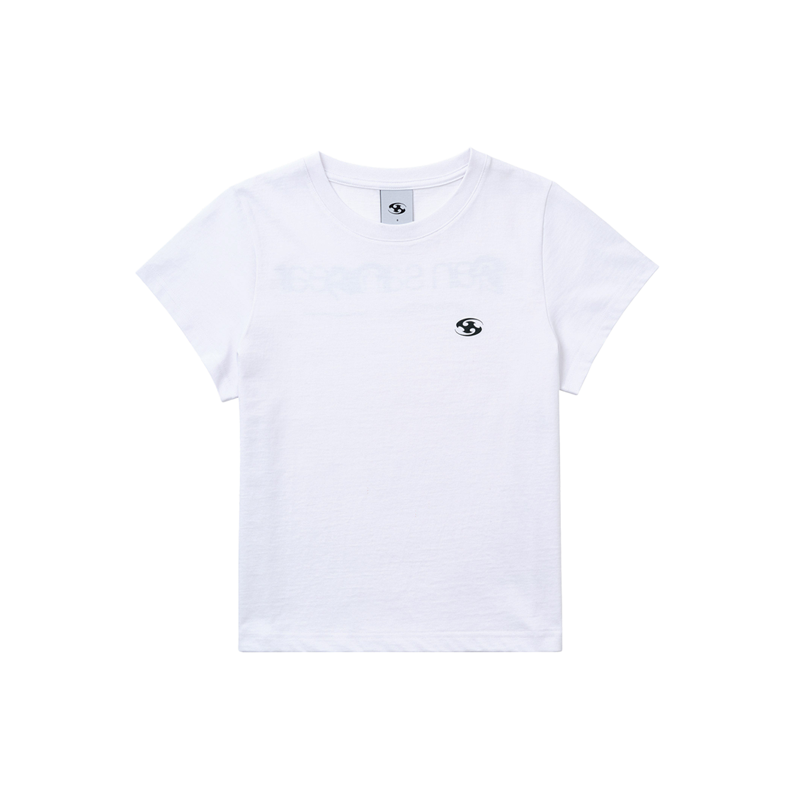 (W) 산산기어 로고 티셔츠 화이트 - 25SS((W) Sansan Gear Logo T-Shirt White - 25SS)